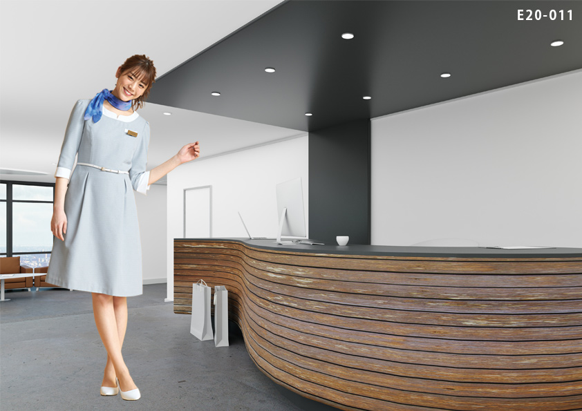 エステ、理美容病院制服　店舗コーディネート E20-011